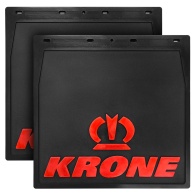 картинка Брызговик прицеп KRONE 400х400мм  (к-т 2 шт) красные буквы от ТАЮРАВТО