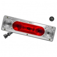 картинка Фонарь задний 7442-600 МАЗ ЕВРО тюнинг с разъёмом СЦАЗ правый /4, ТехАвтоСвет - оптом от представителя ведущих производителей