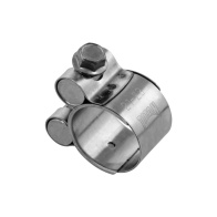 картинка Хомут силовой TITAN  21-23 мм (нерж.сталь) /10/100, Titan - оптом от представителя ведущих производителей