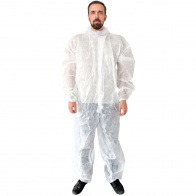 картинка Комбинезон одноразовый защитный из спанбонда пл. 60/м² р. 4xl, ТАЮРАВТО - оптом от представителя ведущих производителей