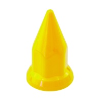 картинка Колпачок на гайку колеса высокий шип 33mm, жёлтый, пластик, МК-КО-54 /100 от ТАЮРАВТО