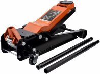 картинка Домкрат подкатной двухплунжерный 3.5т 95-552 мм кардан.привод АвтоDело 43359, АвтоDело - оптом от представителя ведущих производителей