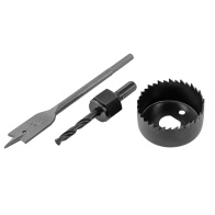 картинка Набор 190019 для врезки замков 3пр. (54мм коронка, 22мм сверло), LIT - оптом от представителя ведущих производителей