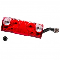 картинка Фонарь задний U0024-31R Schmitz б/б с LED габаритом, АМР разъём правый, ТехАвтоСвет - оптом от представителя ведущих производителей