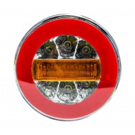 картинка Фонарь задний YP-158 слим, 4 функции LED 24В /4/50, ТехАвтоСвет - оптом от представителя ведущих производителей