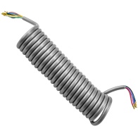 картинка Кабель электрический серый JC-134 (1х1,0мм+6х0,75мм) 5,5М без разъема / от ТАЮРАВТО