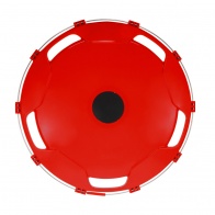картинка Колпак колеса задний "Базовый" R-22.5, ТТ-ПЛ-Т05, красный от ТАЮРАВТО