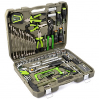 картинка Набор головок 620801 1/4", 1/2" с инструментом, 101 предмет, Дело Техники - оптом от представителя ведущих производителей