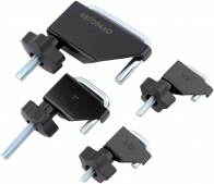 картинка зажимы для шлангов D 10-45мм.(4 пр., металлические) АвтоDело 30404, АвтоDело - оптом от представителя ведущих производителей