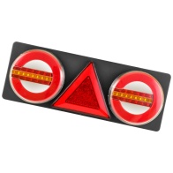 картинка Фонарь задний U0014-01L неон левый  с бегущим сигналом поворота, ТехАвтоСвет - оптом от представителя ведущих производителей