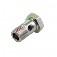 картинка Штуцер (болт) топливной трубки М 8х1 с отверстием /100 от ТАЮРАВТО