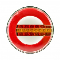 картинка Фонарь задний U0015-01LED неон с бегущим сигналом поворота, ТехАвтоСвет - оптом от представителя ведущих производителей