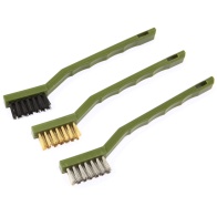 картинка Набор щёток-мини 270039 (латунная, нержавеющая сталь, нейлоновая), 3 шт., Дело Техники - оптом от представителя ведущих производителей