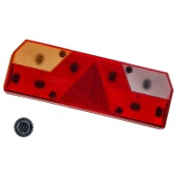 картинка Фонарь задний U0023-04L б/ж АМР разъём левый, ТехАвтоСвет - оптом от представителя ведущих производителей