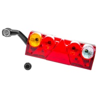 картинка Фонарь задний U0024-30L Schmitz ж/б с LED габаритом, АМР разъём левый /3, ТехАвтоСвет - оптом от представителя ведущих производителей