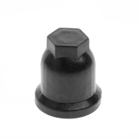 картинка Колпачок на гайку колеса высокий 32mm МК-КО-07, пластик, черный /100 от ТАЮРАВТО