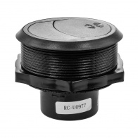 картинка Дефлектор 977 D-47 закрывающийся, поворотный, с резьбой для автомобильного воздуховода, ТАЮРАВТО - оптом от представителя ведущих производителей