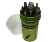 картинка Отвертка 708080 цанговая с вставками 8 шт, 110 мм предметов /5/70, Дело Техники - оптом от представителя ведущих производителей